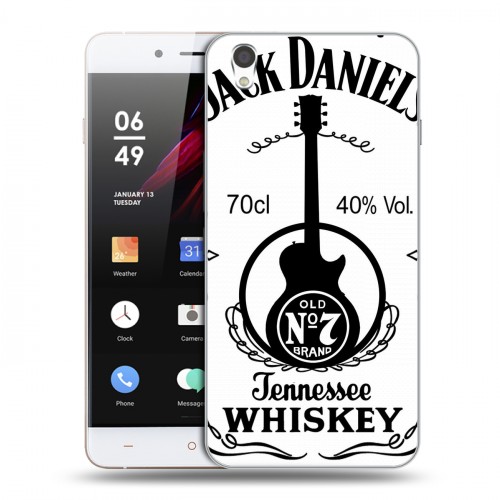 Дизайнерский пластиковый чехол для OnePlus X Jack Daniels