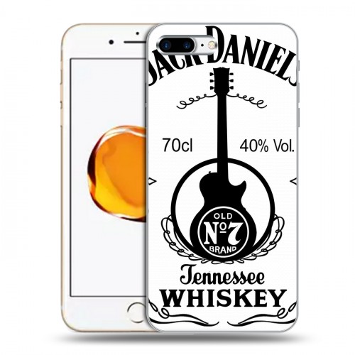 Дизайнерский пластиковый чехол для Iphone 7 Plus / 8 Plus Jack Daniels