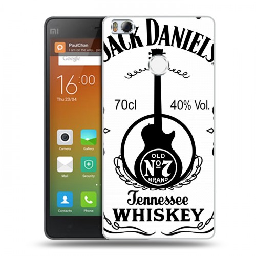 Дизайнерский пластиковый чехол для Xiaomi Mi4S Jack Daniels