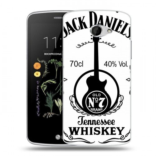 Дизайнерский силиконовый чехол для LG K5 Jack Daniels