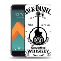 Дизайнерский пластиковый чехол для HTC 10 Jack Daniels