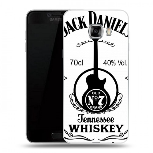 Дизайнерский пластиковый чехол для Samsung Galaxy C5 Jack Daniels
