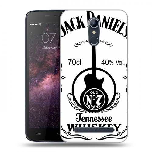 Дизайнерский силиконовый чехол для Homtom HT17 Jack Daniels