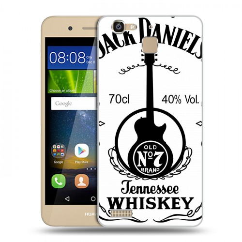 Дизайнерский пластиковый чехол для Huawei GR3 Jack Daniels