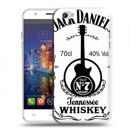 Дизайнерский силиконовый чехол для BQ Amsterdam Jack Daniels