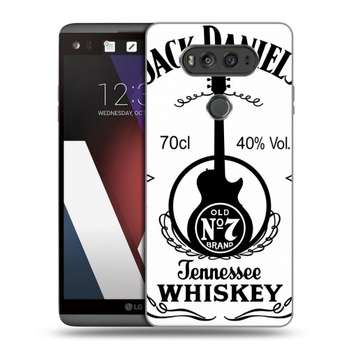 Дизайнерский пластиковый чехол для LG V20 Jack Daniels