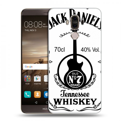 Дизайнерский пластиковый чехол для Huawei Mate 9 Jack Daniels