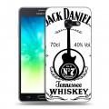 Дизайнерский силиконовый с усиленными углами чехол для Samsung Galaxy A3 (2017) Jack Daniels