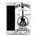 Дизайнерский силиконовый чехол для Meizu M5s Jack Daniels