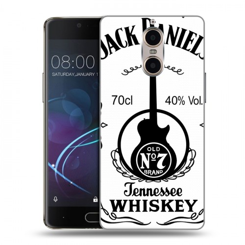 Дизайнерский силиконовый чехол для Doogee Shoot 1 Jack Daniels