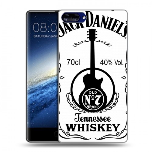 Дизайнерский силиконовый чехол для Doogee Mix Jack Daniels