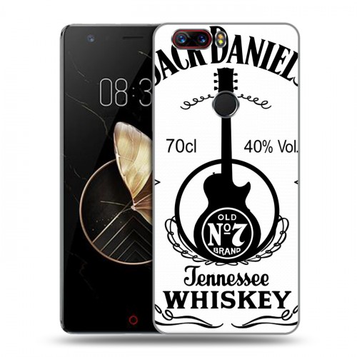 Дизайнерский пластиковый чехол для ZTE Nubia Z17 Jack Daniels