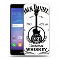 Дизайнерский пластиковый чехол для Huawei Y3 (2017) Jack Daniels