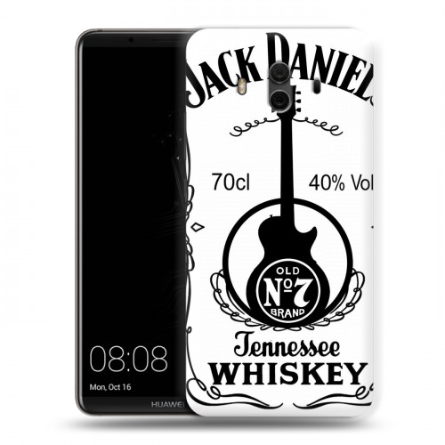 Дизайнерский пластиковый чехол для Huawei Mate 10 Jack Daniels