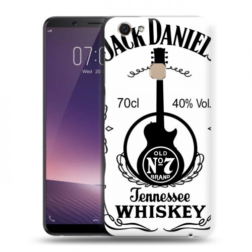 Дизайнерский пластиковый чехол для Vivo V7 Jack Daniels