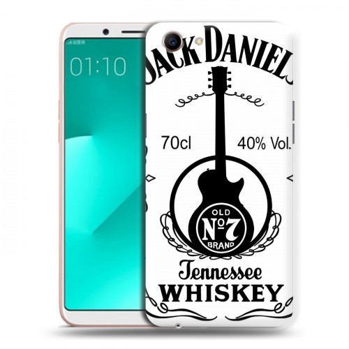 Дизайнерский пластиковый чехол для OPPO A83 Jack Daniels