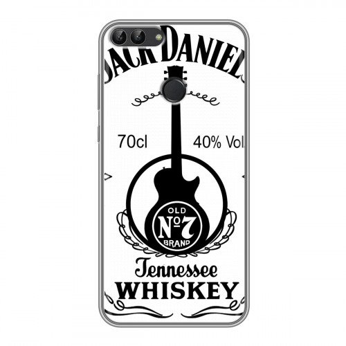 Дизайнерский силиконовый чехол для Huawei P Smart Jack Daniels