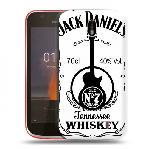 Дизайнерский пластиковый чехол для Nokia 1 Jack Daniels