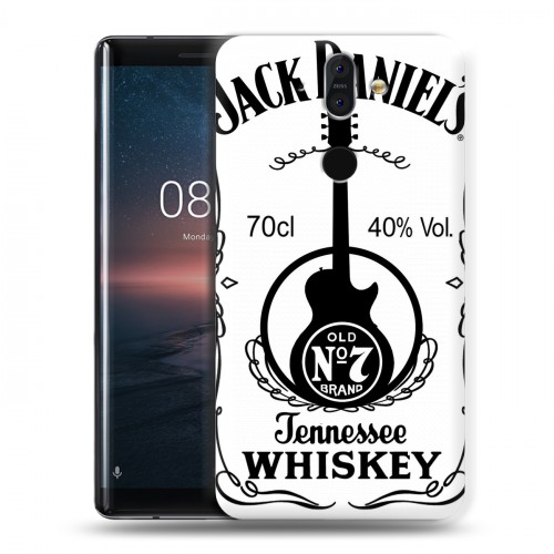 Дизайнерский пластиковый чехол для Nokia 8 Sirocco Jack Daniels