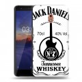 Дизайнерский силиконовый чехол для Nokia 2.1 Jack Daniels