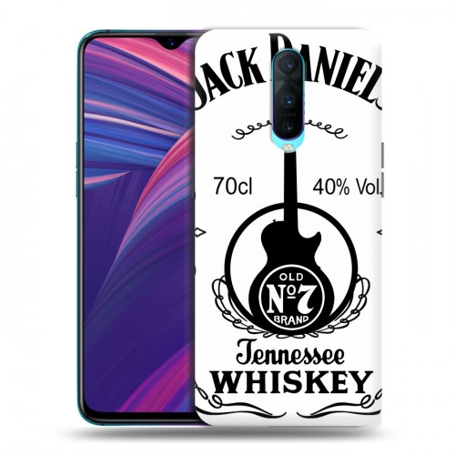 Дизайнерский пластиковый чехол для OPPO RX17 Pro Jack Daniels