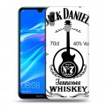 Дизайнерский пластиковый чехол для Huawei Y6 (2019) Jack Daniels