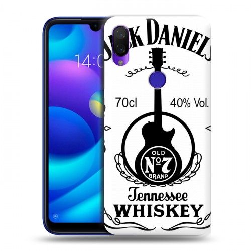 Дизайнерский пластиковый чехол для Xiaomi Mi Play Jack Daniels