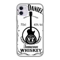 Дизайнерский силиконовый чехол для Iphone 11 Jack Daniels