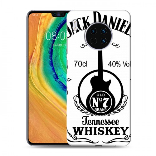 Дизайнерский пластиковый чехол для Huawei Mate 30 Jack Daniels