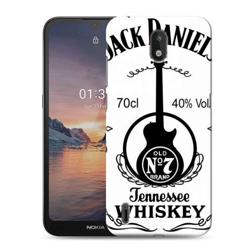 Дизайнерский силиконовый чехол для Nokia 1.3 Jack Daniels