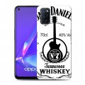 Дизайнерский пластиковый чехол для OPPO A52 Jack Daniels