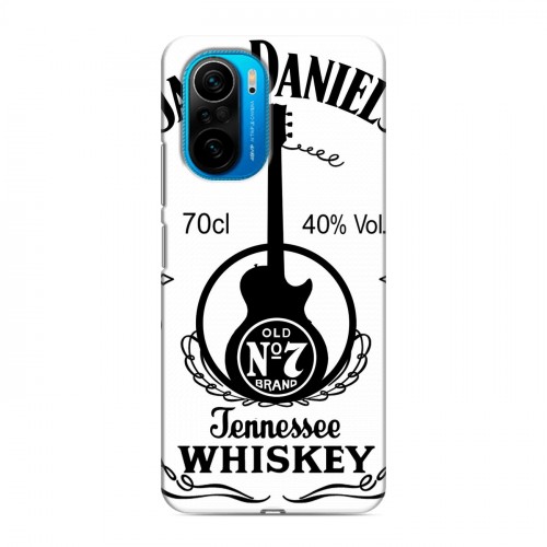 Дизайнерский силиконовый чехол для Xiaomi Poco F3 Jack Daniels