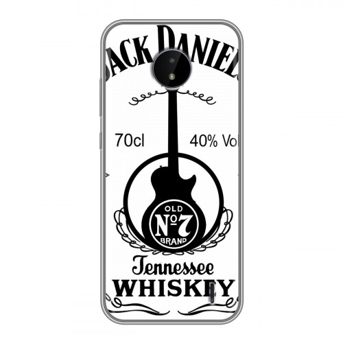 Дизайнерский силиконовый чехол для Nokia C20 Jack Daniels