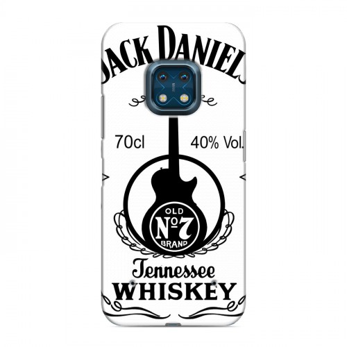 Дизайнерский силиконовый с усиленными углами чехол для Nokia XR20 Jack Daniels