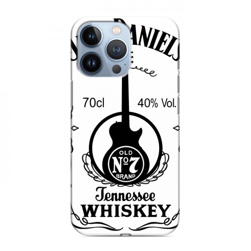 Дизайнерский силиконовый чехол для Iphone 13 Pro Jack Daniels