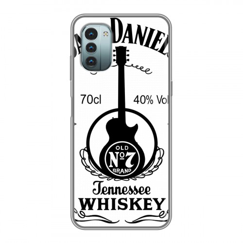 Дизайнерский силиконовый чехол для Nokia G11 Jack Daniels