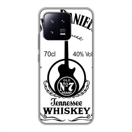 Дизайнерский силиконовый чехол для Xiaomi 13 Jack Daniels