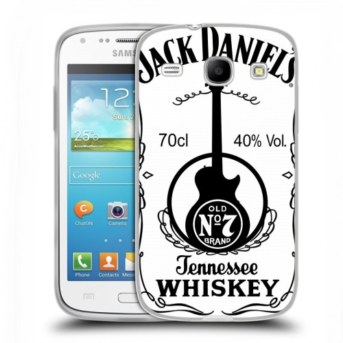 Дизайнерский пластиковый чехол для Samsung Galaxy Core Jack Daniels