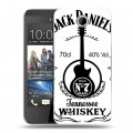 Дизайнерский пластиковый чехол для HTC Desire 300 Jack Daniels