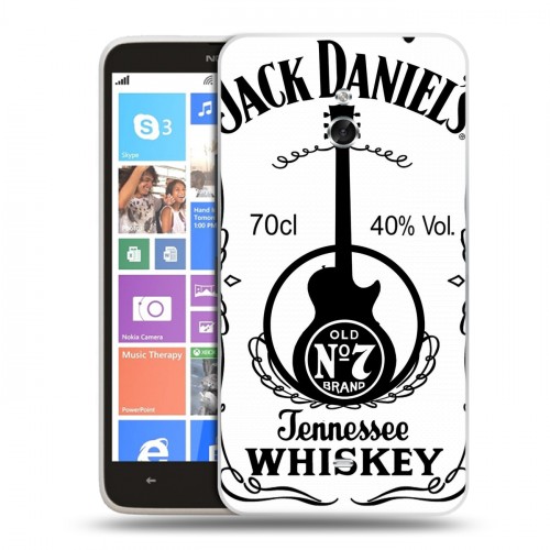 Дизайнерский пластиковый чехол для Nokia Lumia 1320 Jack Daniels