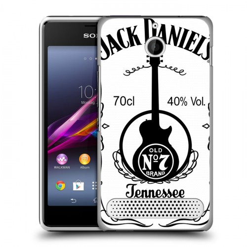 Дизайнерский силиконовый чехол для Sony Xperia E1 Jack Daniels