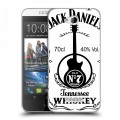 Дизайнерский пластиковый чехол для HTC Desire 616 Jack Daniels