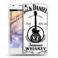 Дизайнерский пластиковый чехол для Prestigio Grace Jack Daniels