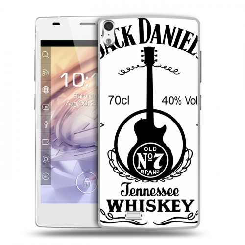 Дизайнерский пластиковый чехол для Prestigio Grace Jack Daniels