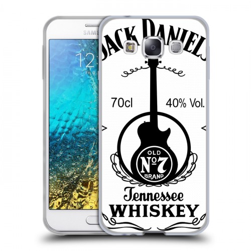 Дизайнерский пластиковый чехол для Samsung Galaxy E5 Jack Daniels