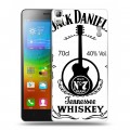 Дизайнерский пластиковый чехол для Lenovo A7000 Jack Daniels