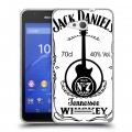 Дизайнерский пластиковый чехол для Sony Xperia E4g Jack Daniels