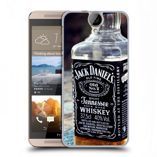 Дизайнерский пластиковый чехол для HTC One E9+ Jack Daniels