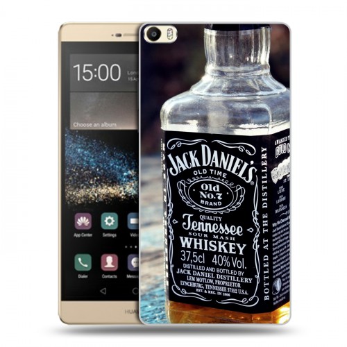 Дизайнерский пластиковый чехол для Huawei P8 Max Jack Daniels