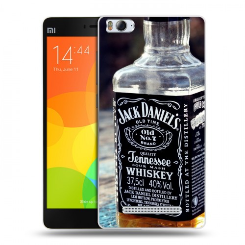 Дизайнерский пластиковый чехол для Xiaomi Mi4i Jack Daniels